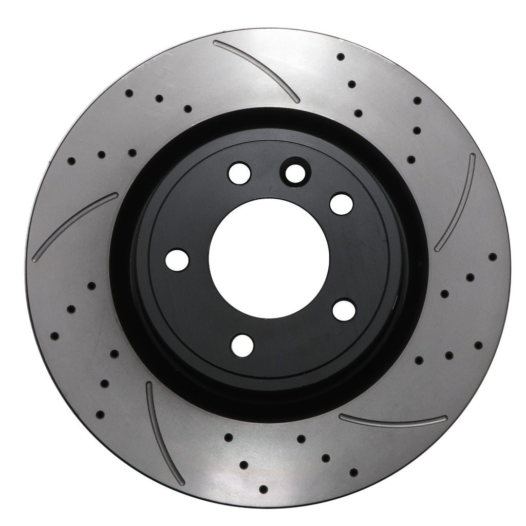 Dischi Freno Posteriori Forati e Ventilati 325mm Land Rover Discovery 5 L462 TD4 TD6 - foto 3