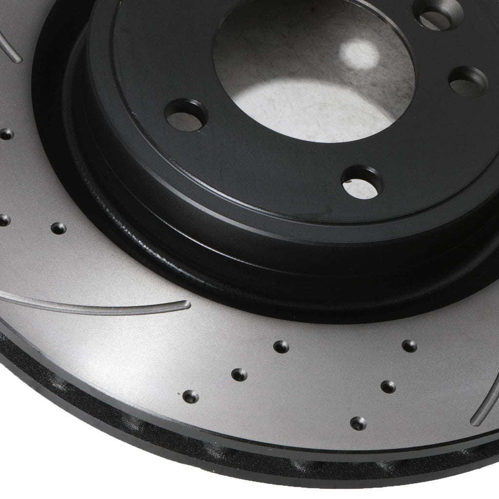 Dischi Freno Posteriori Forati e Scanalati 325mm Range Rover Sport L494 2.0 3.0 13-17 - foto 6