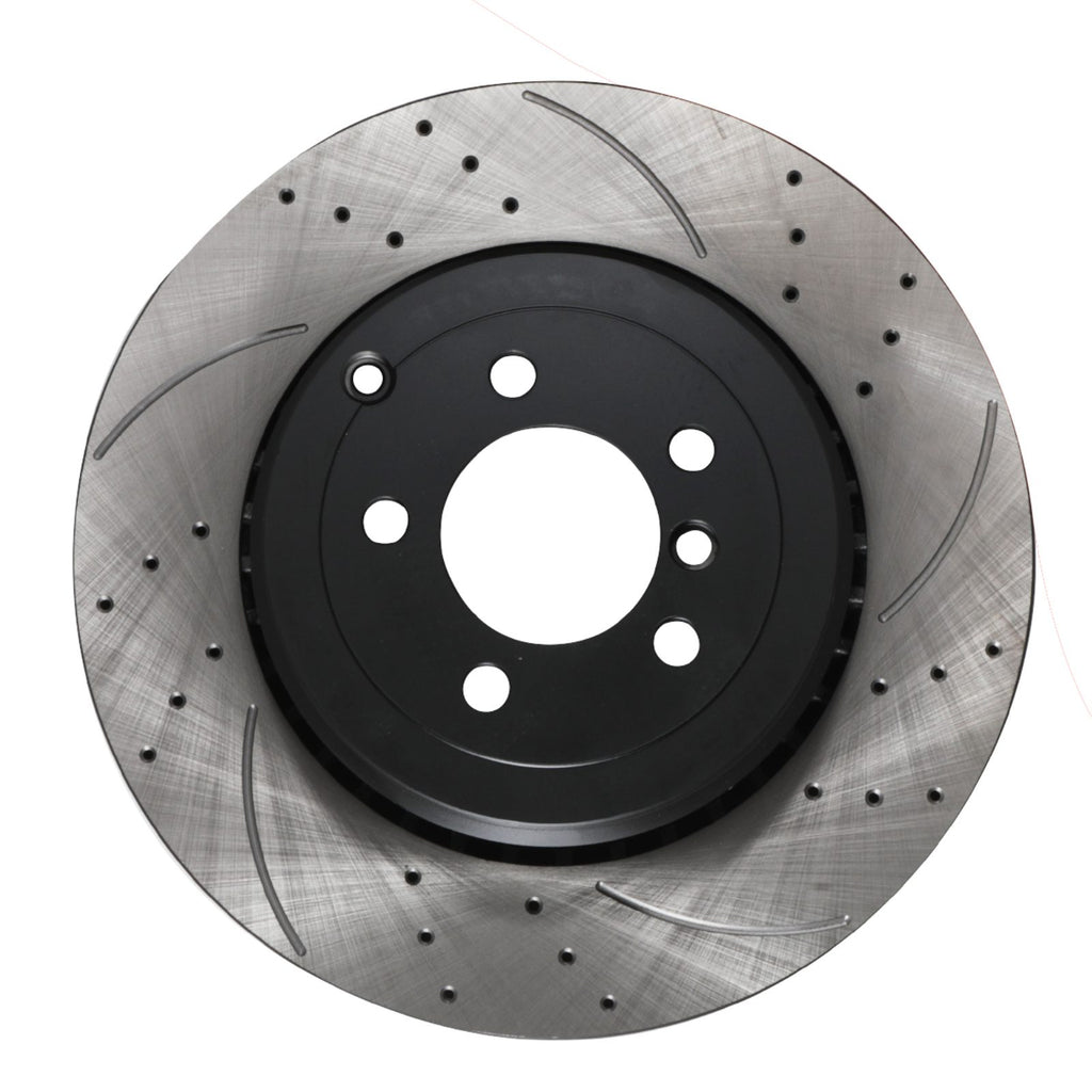 Dischi Freno Posteriori Forati, Scanalati e Ventilati 365mm Range Rover 3 4.4 L322 2009-2012 - foto 3