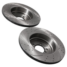 Dischi Freno Posteriori Forati e Ventilati 365mm Range Rover L322 5.0 V8 N/A 2002-2012 - foto 8