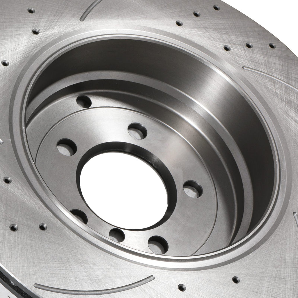 Dischi Freno Posteriori Forati, Scanalati e Ventilati 365mm Range Rover 3 5.0 370BHP 09-12 - foto 6