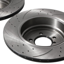 Dischi Freno Posteriori Forati e Scanalati 365mm Range Rover 4.4 TDV8 L322 4X4 10-12 - foto 5