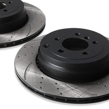 Dischi Freno Posteriori Forati e Scanalati 365mm Range Rover 4.4 TDV8 L322 4X4 10-12 - foto 4