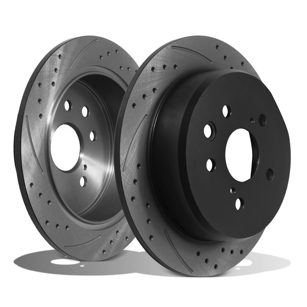 Dischi Freno Posteriori Forati e Baffati 291mm Lexus IS220 D IS250 AWD 300H 05+