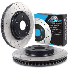 Dischi Freno Anteriori Forati Baffati 296mm Lexus IS220d IS250 IS300h 2005-2013