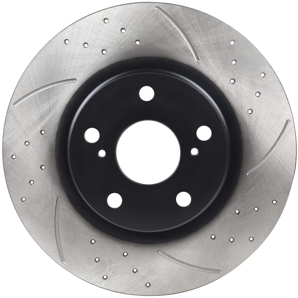 Dischi Freno Anteriori Forati Baffati 296mm Lexus IS220d IS250 IS300h 2005-2013 - foto 4