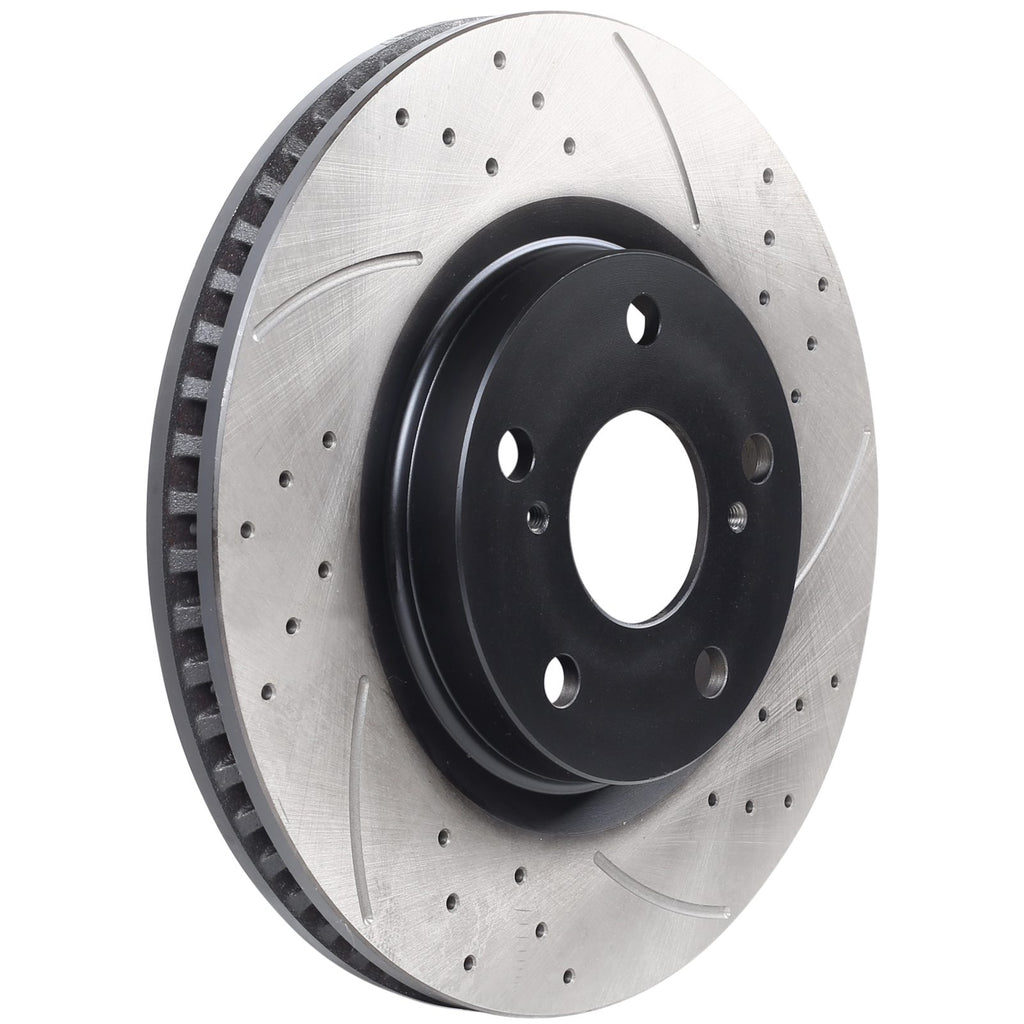 Dischi Freno Anteriori Forati Baffati 296mm Lexus IS220d IS250 IS300h 2005-2013 - foto 5