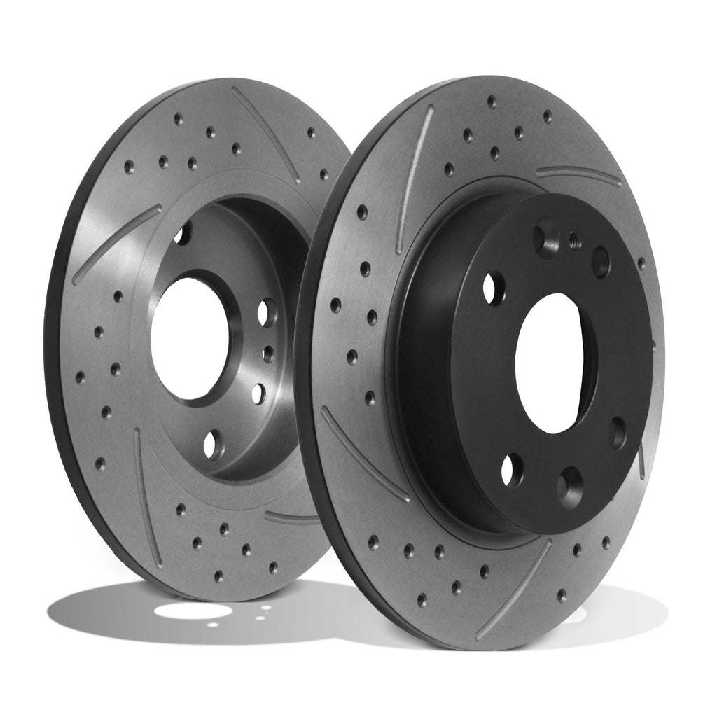 Dischi Freno Posteriori Forati e Scanalati 231mm Mazda MX-5 MK1 90-98