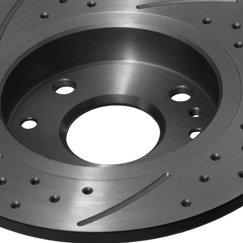 Dischi Freno Posteriori Forati e Scanalati 231mm Mazda MX-5 MK1 90-98 - foto 9