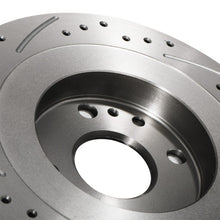 Dischi Freno Posteriori Forati e Baffati 250mm Mazda 323 MX5 MX-5 MK1 MK2 1.6 1.8 - foto 7