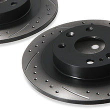 Dischi Freno Posteriori Forati e Baffati 250mm Mazda 323 MX5 MX-5 MK1 MK2 1.6 1.8 - foto 8