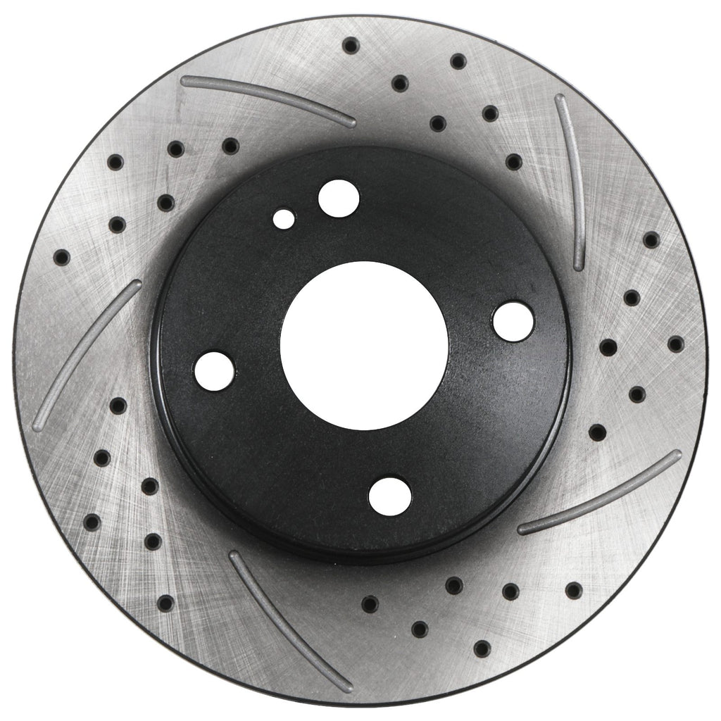 Dischi Freno Anteriori Forati e Scanalati 235mm Mazda MX-5 Mk1 NA 1.6 89-97 - foto 5