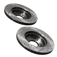 Dischi Freno Anteriori Forati e Scanalati 235mm Mazda MX-5 Mk1 NA 1.6 89-97 - foto 8