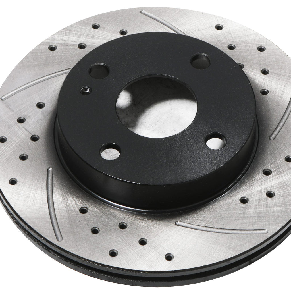 Dischi Freno Anteriori Forati e Scanalati 235mm Mazda MX-5 Mk1 NA 1.6 90-98 - foto 4