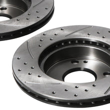 Dischi Freno Anteriori Forati e Scanalati 235mm Mazda MX-5 Mk1 NA 1.6 89-97 - foto 9