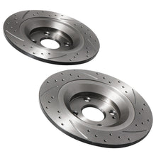 Dischi Freno Posteriori Forati e Baffati 276mm Mazda MX5 Nb MK2 1.8 16V Vt Sport 98+ - foto 6