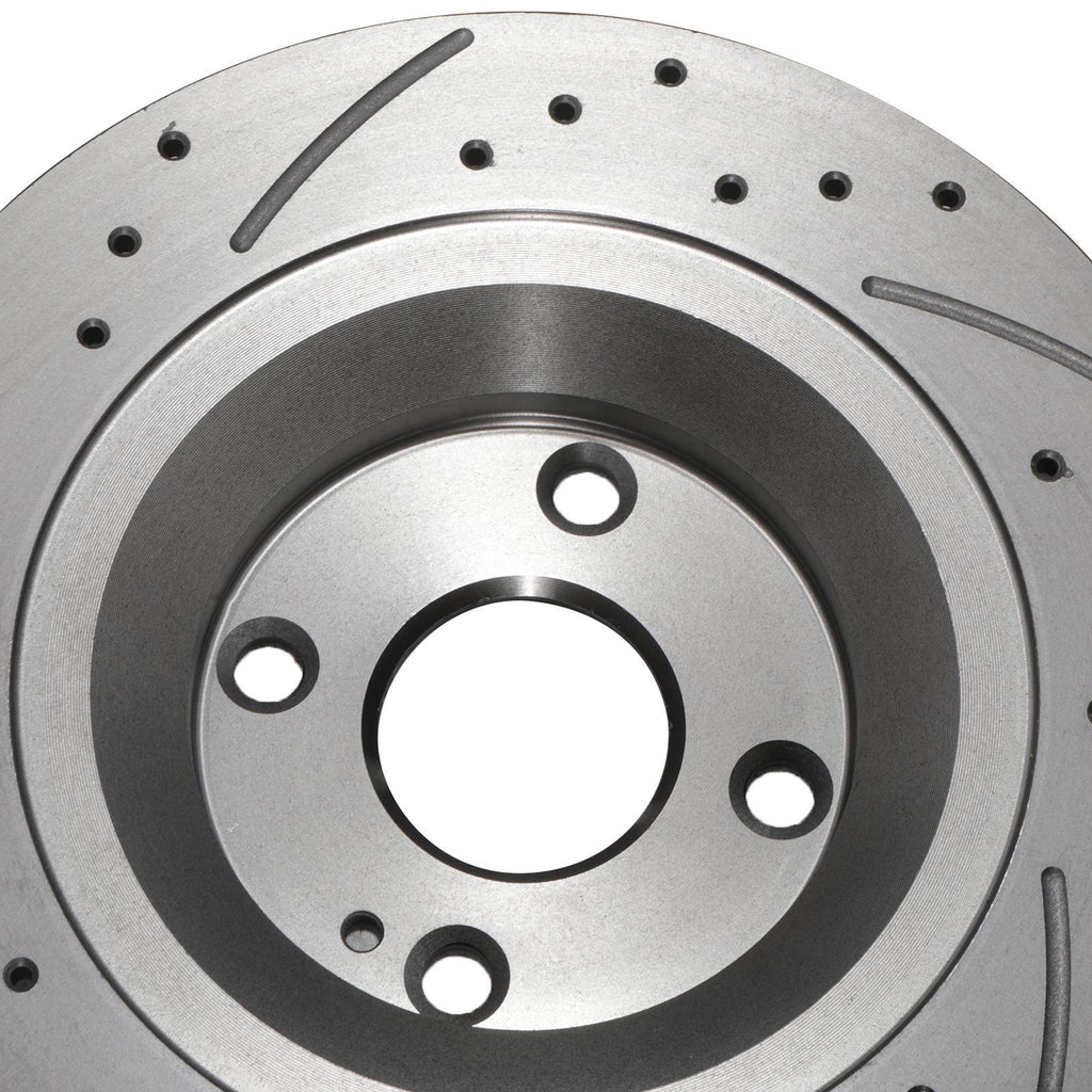 Dischi Freno Posteriori Forati e Baffati 276mm Mazda MX5 Nb MK2 1.8 16V Vt Sport 98+ - foto 5
