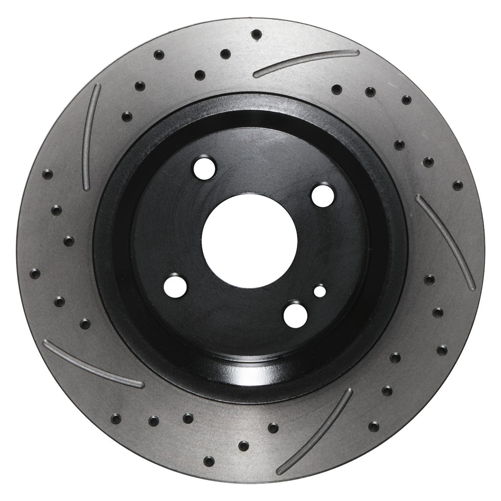 Dischi Freno Posteriori Forati e Baffati 276mm Mazda MX5 MX-5 Nb MK2 1.6 16V 98-05 - foto 4