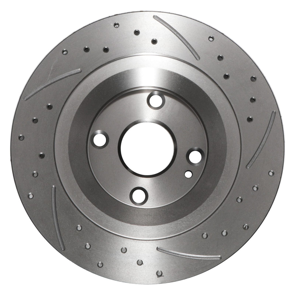 Dischi Freno Posteriori Forati e Baffati 276mm Mazda MX5 MX-5 Nb MK2 1.6 16V 98-05 - foto 6
