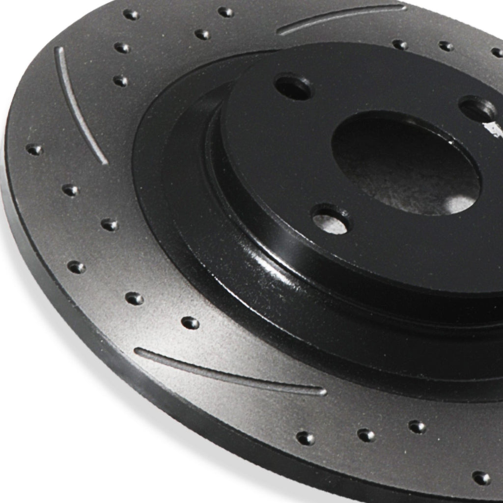 Dischi Freno Posteriori Forati e Baffati 276mm Mazda MX5 MX-5 Nb MK2 1.6 16V 98-05 - foto 8
