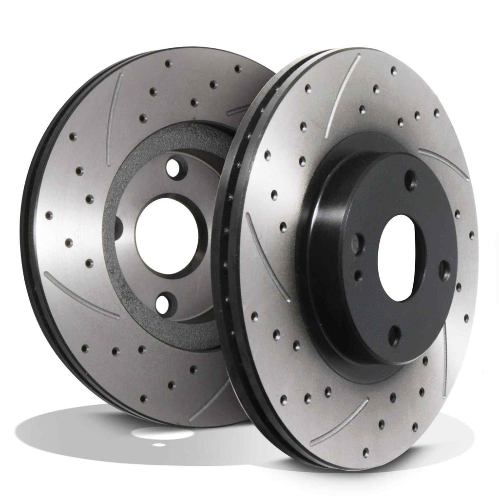 Dischi Freno Anteriori Forati e Scanalati 270mm Mazda MX-5 Mk2 Mk2.5 NB 1.6 1.8 98-05