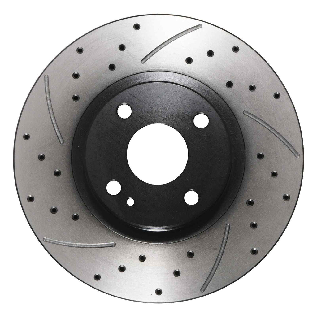 Dischi Freno Anteriori Forati e Scanalati 270mm Mazda MX-5 Mk2 Mk2.5 NB 1.6 1.8 98-05 - foto 4