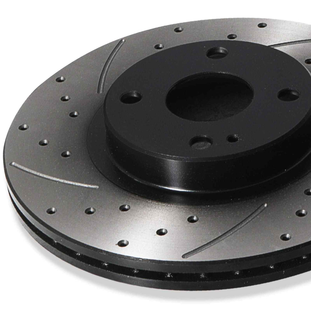 Dischi Freno Anteriori Forati e Scanalati 270mm Mazda MX-5 Mk2 Mk2.5 NB 1.6 1.8 98-05 - foto 5