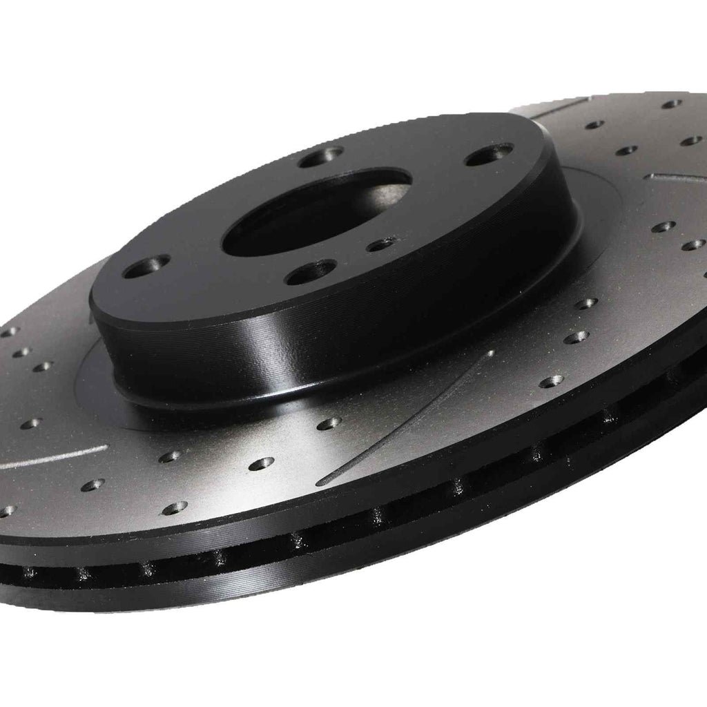 Dischi Freno Anteriori Forati e Scanalati 270mm Mazda MX-5 Mk2 Mk2.5 NB 1.6 1.8 98-05 - foto 9