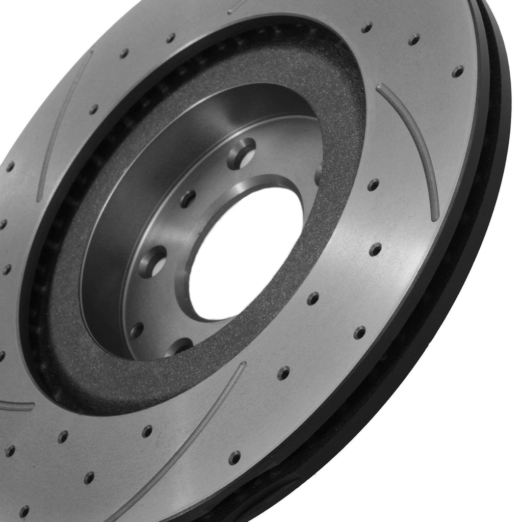 Dischi Freno Anteriori Forati e Scanalati 321mm Mazda RX-8 1.3 231 192 2003-2012 - foto 7