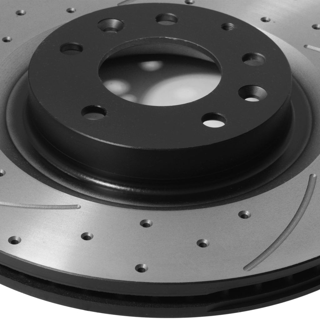 Dischi Freno Anteriori Forati e Scanalati 321mm Mazda RX-8 1.3 231 192 2003-2012 - foto 5