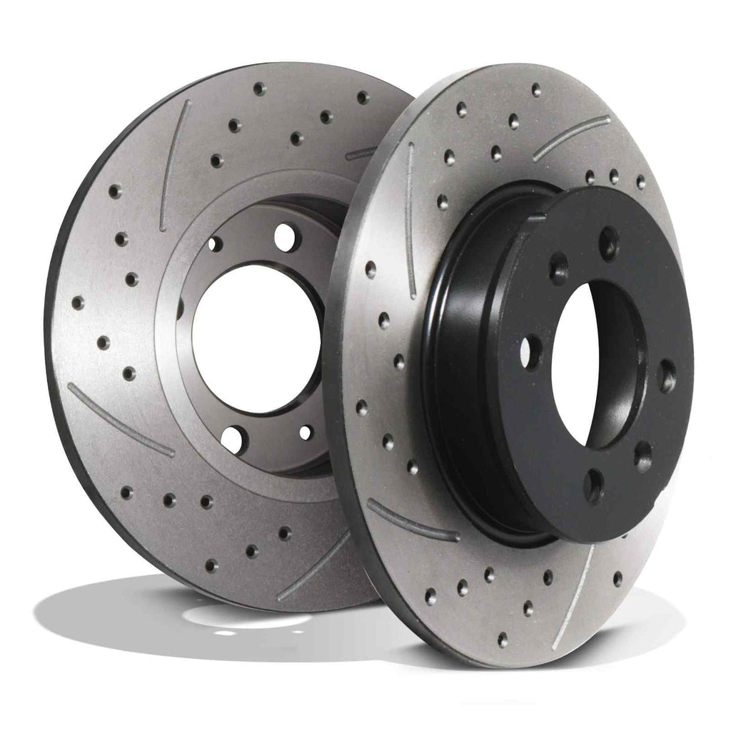 Dischi Freno Posteriori Forati e Baffati 240mm MG F MG TF 1.6 1.8 95+