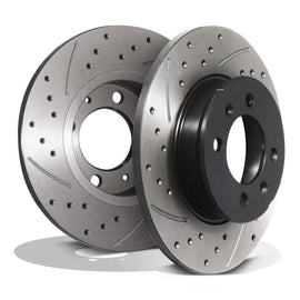 Dischi Freno Posteriori Forati e Baffati 240mm MG F MG TF 1.6 1.8 95+