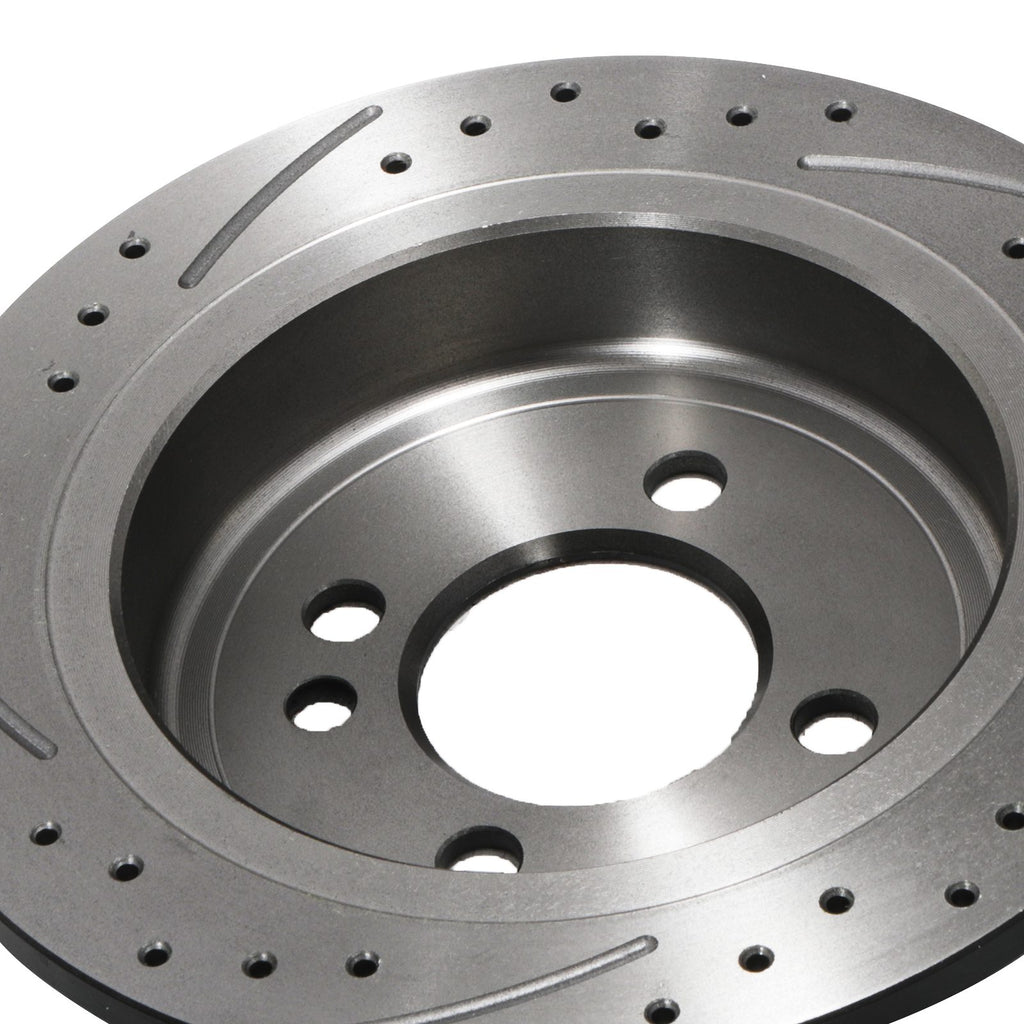 Dischi Freno Posteriori Forati e Baffati 259mm Mini R52 R53 R56 John Cooper Works - foto 6