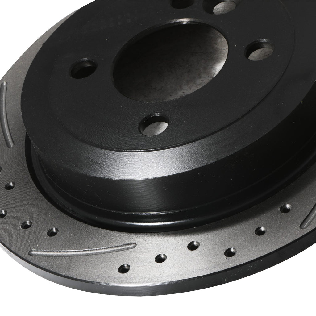 Dischi Freno Posteriori Forati e Baffati 259mm Mini R52 R53 R56 John Cooper Works - foto 7