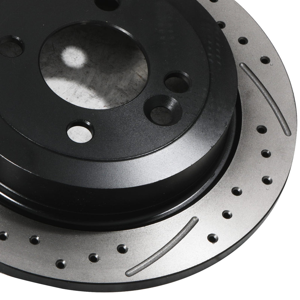 Dischi Freno Posteriori Forati e Baffati 259mm Mini R50 R52 R53 R56 One D 1.4 1.6 - foto 10