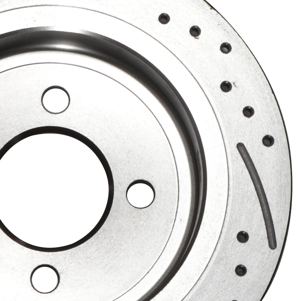 Dischi Freno Posteriori Forati e Baffati 259mm Mini R52 R53 R56 John Cooper Works - foto 8
