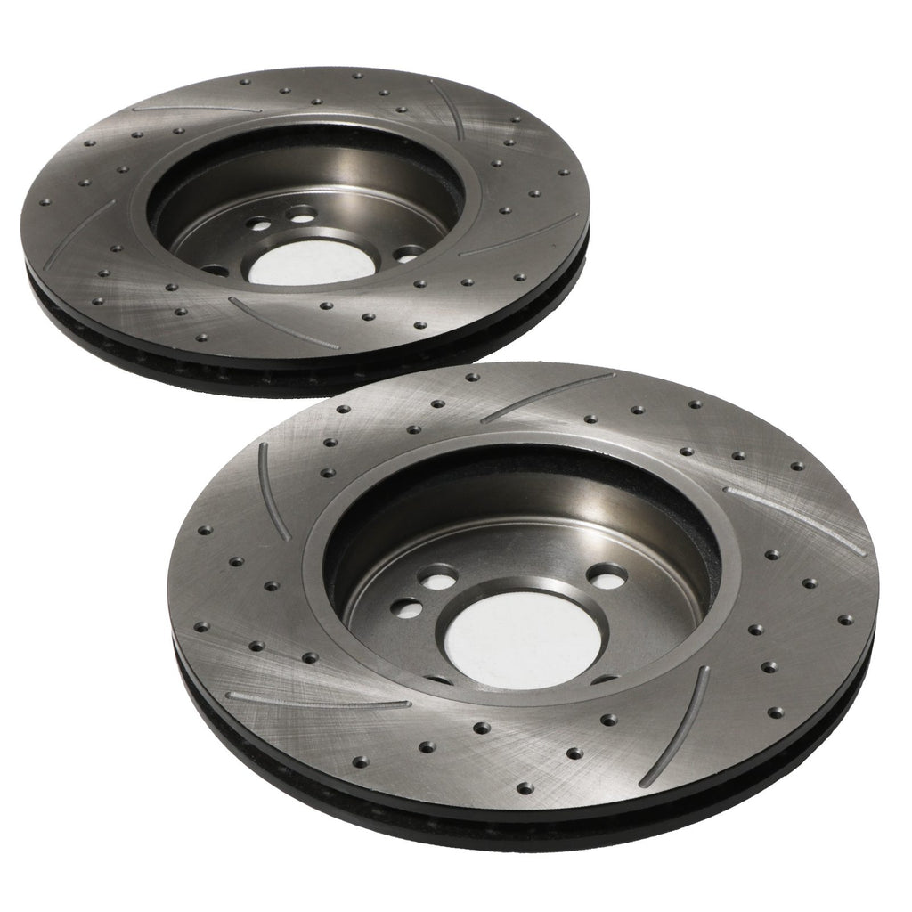 Dischi Freno Anteriori Forati Baffati 280mm Mini Clubman e Clubvan (R55) 2007-2014 - foto 4