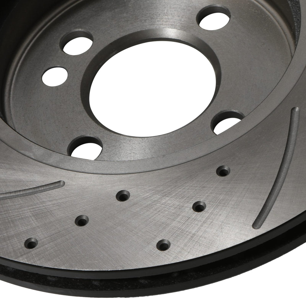 Dischi Freno Anteriori Forati Baffati 280mm Mini R55 R56 R57 R58 R59 2008-2015 - foto 8