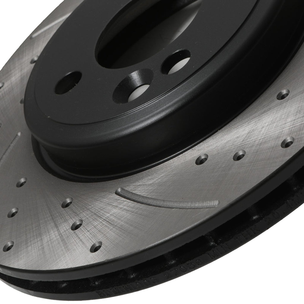 Dischi Freno Anteriori Forati Baffati 280mm Mini R55 R56 R57 R58 R59 2008-2015 - foto 9