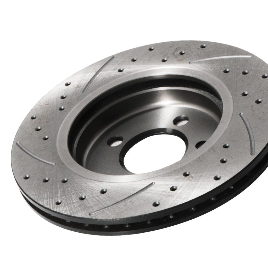 Dischi Freno Anteriori Forati e Scanalati 276mm Mini One Cooper S R50 R52 R53 - foto 7