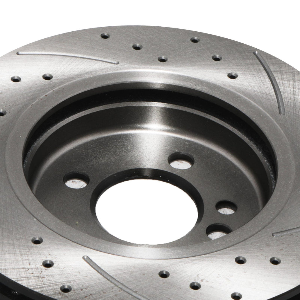 Dischi Freno Anteriori Forati e Scanalati 276mm Mini One Cooper S R50 R52 R53 - foto 10