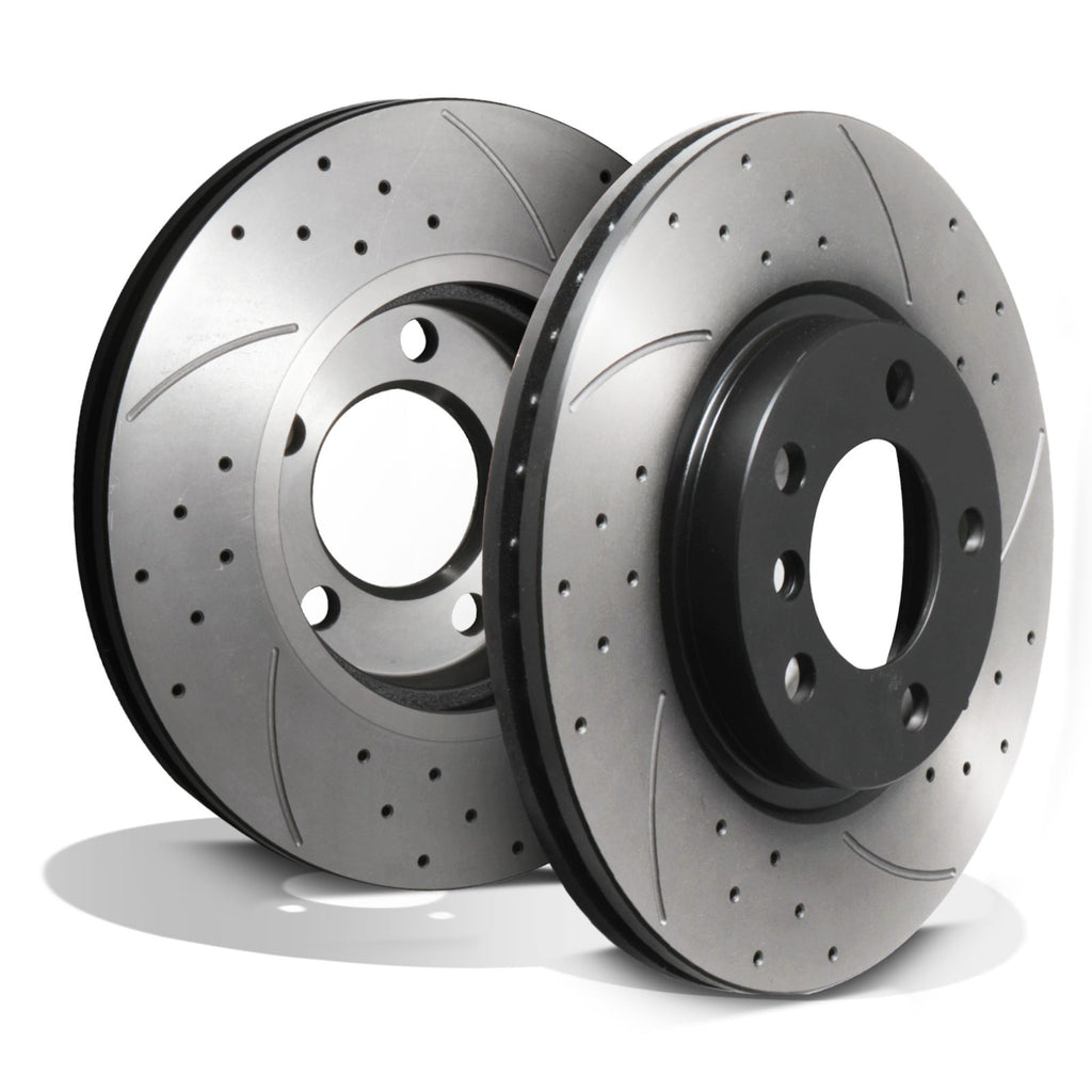 Dischi Freno Anteriori Forati e Scanalati 307mm Mini R60 Countryman Cooper S All4