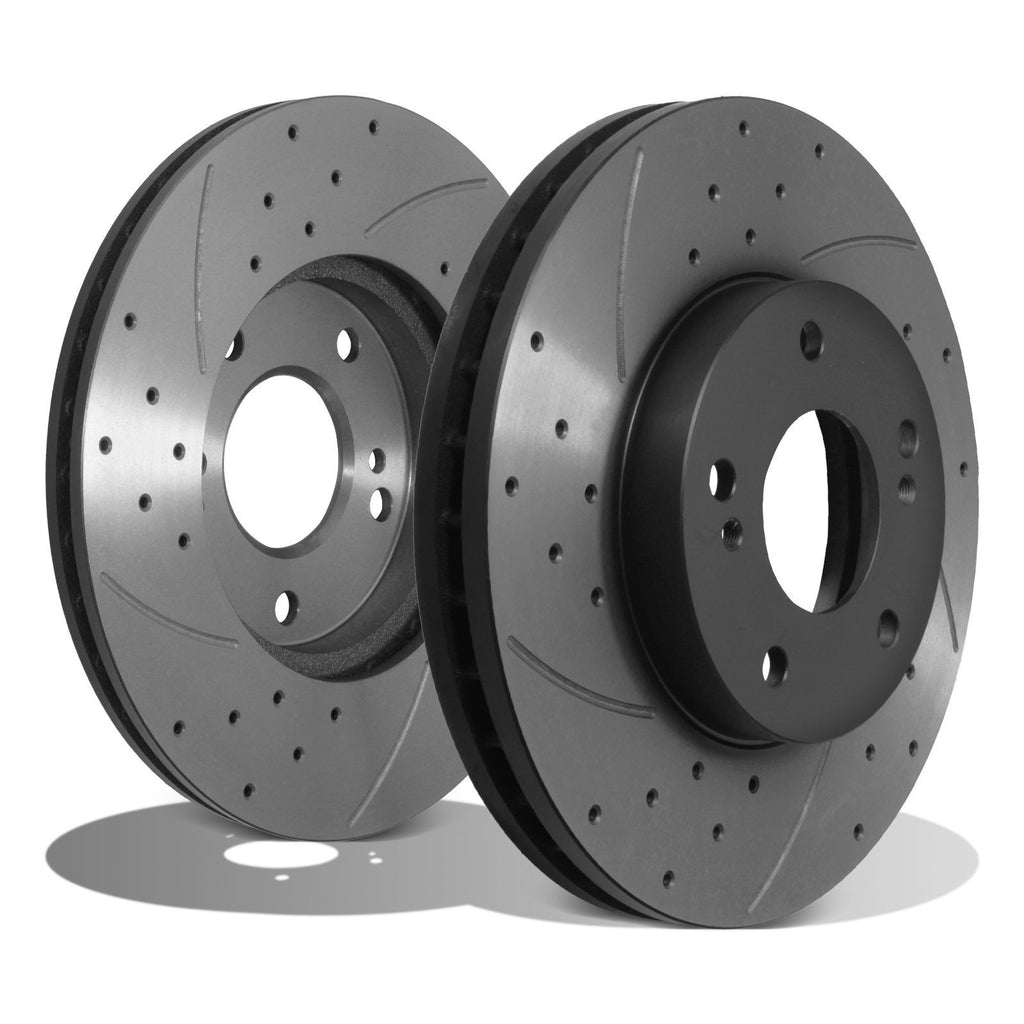 Dischi Freno Anteriori Forati Baffati 280mm Nissan 200SX (S14 S14A) 2.0 e 300ZX (Z32)