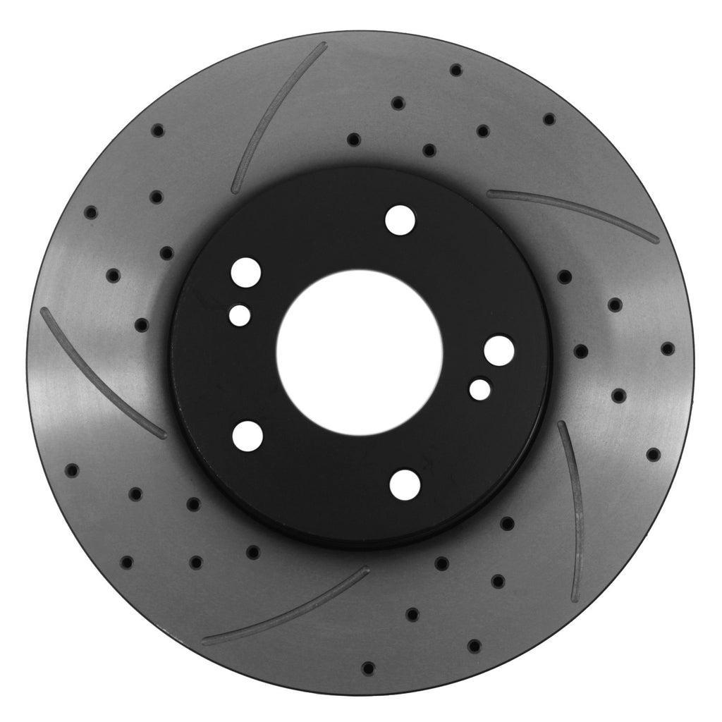 Dischi Freno Anteriori Forati Baffati 280mm Nissan 200SX (S14 S14A) 2.0 e 300ZX (Z32) - foto 7