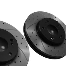 Dischi Freno Anteriori Forati Baffati 280mm Nissan 200SX (S14 S14A) 2.0 e 300ZX (Z32) - foto 8