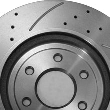 Dischi Freno Anteriori Forati e Scanalati 320mm Nissan Navara Pathfinder R51 04-11 - foto 8