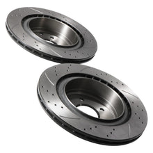 Dischi Freno Posteriori Forati e Scanalati 322mm Nissan Skyline R34 GTR RB26 1999-2002 - foto 5
