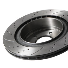Dischi Freno Posteriori Forati e Scanalati 322mm Nissan Skyline R34 GTR RB26 1999-2002 - foto 6