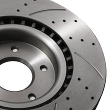 Dischi Freno Anteriori Forati e Scanalati 323mm Nissan 350Z Z33 Fairlady 3.5 03-06 - foto 7