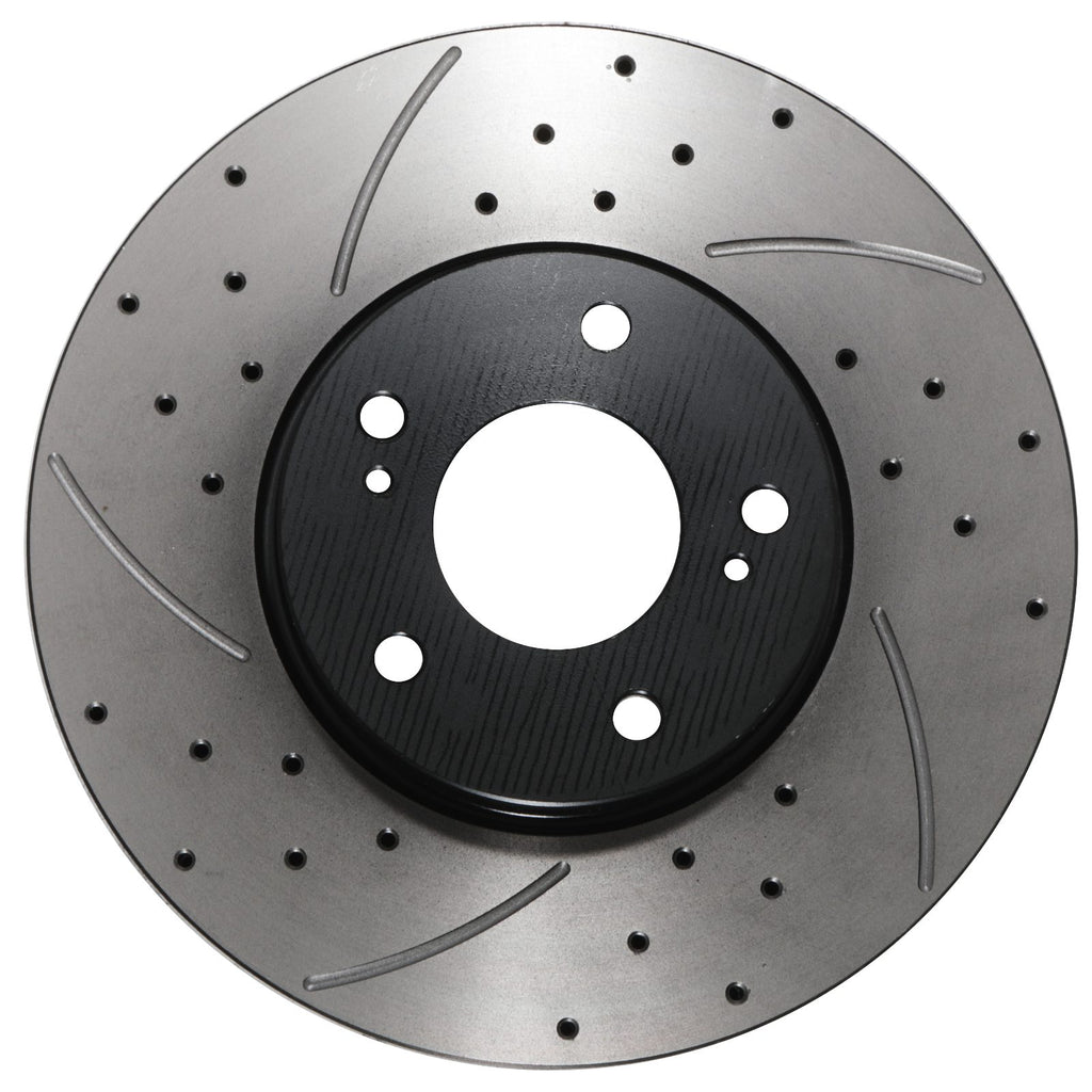 Dischi Freno Anteriori Forati Scanalati 380mm Nissan Skyline GTR R33 2.5 93-98 - foto 7